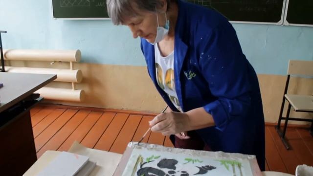Рамочка из гипса Онипко Надежда Алексеевна мастер производственного обучения