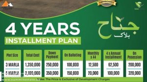 Safari Garden Housing Society Latest Updates, 3 & 5 Marla plot on 4 years Installments, LDA Approve