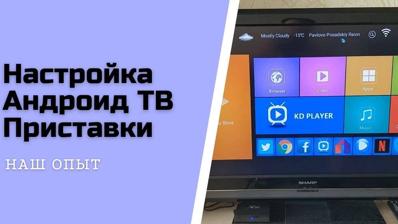 Настройка Андроид ТВ Приставки Android TV Box