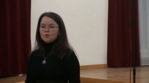 Слово ведущей к Арии Марфы Римского-Корсакова из оперы "Царская Невеста"