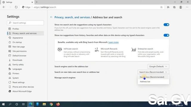 How To Change Search Engine To Google In Microsoft Edge Instead Of Bing