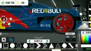 топ винил Red Bull Кар паркинг