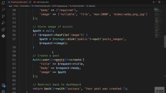 LARAVEL 11 Crash Course for Beginners 2024 _ #26 Update & Delete Files _ Images