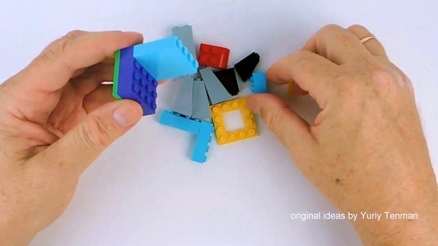 Lego Speed Build MOC Animal Bull from LEGO Classic 10696. Lego Minimalism. Save Money & Space.