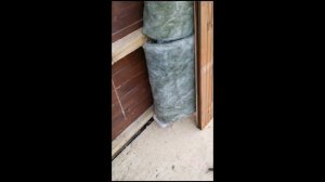 Превращаем оконный проём в дверной, плюс установка двери с терморазрывом.