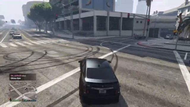 Gotta love the Cadillac CTS V in GTA online 