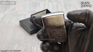 Zippo 200 Brushed Chrome