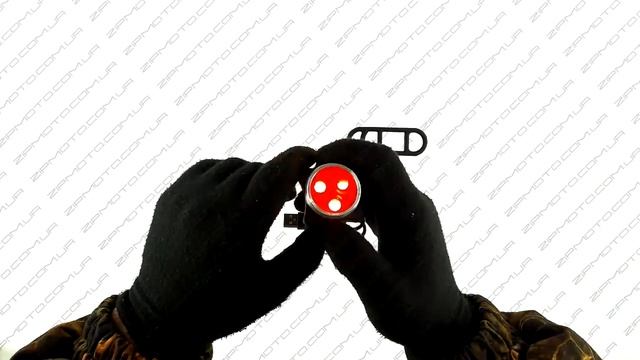 Фонарь передний в сборе велосипедный 3 диода, черный mod:JY-6028F/T DS... смотреть онлайн