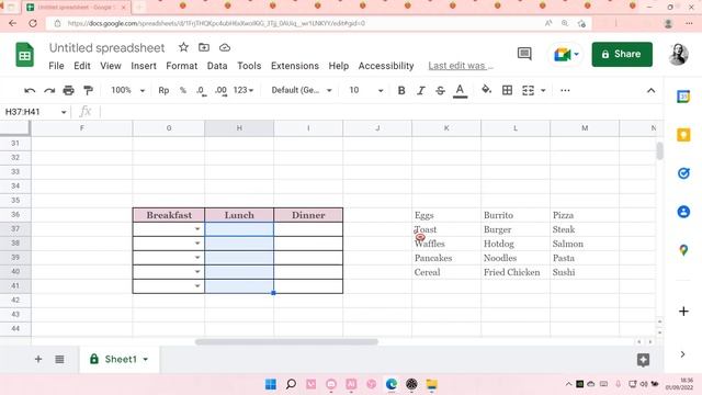 How To Add Options In Google Sheets