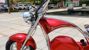 Mangosteen M1ps scooter custom chrome frame 4000w 80kmph EU