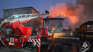 Хабаровские пожарные полностью ликвидировали возгорание в гостинице