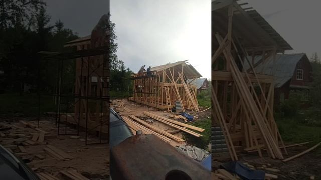 каркасный дом за 4 минуты смотреть онлайн