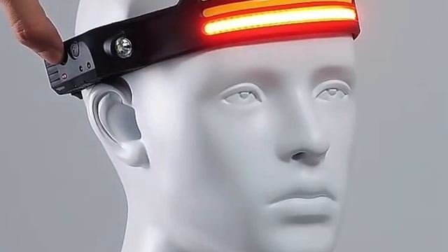 Сенсорный налобный фонарь смотреть онлайн