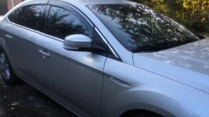 Динамичные повороты Ford Mondeo 4 бегущие огни в поворотниках.