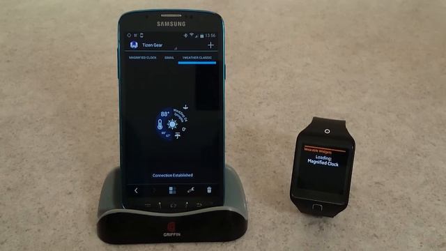 Wearable Widgets with Clock