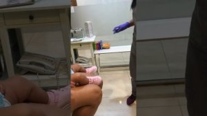 Baby ear piercing | Alex ear piercing