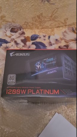 Получил на Ozon свой Блок Питания AORUS 1200W Platinum.