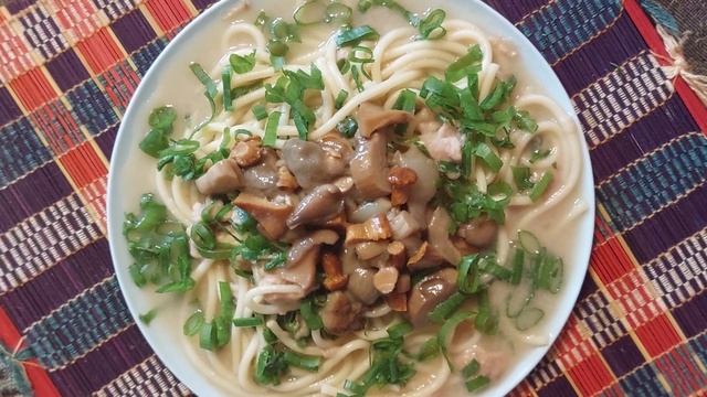 Кушать подано. Простой обед с грибами. смотреть онлайн