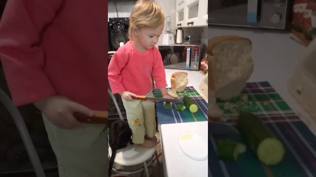 Адская кухня, бутерброд собственными руками, и ходячий шашлык, ребенок 4 года. смотреть онлайн