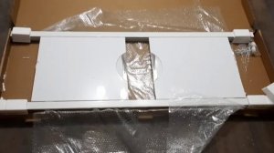 Распаковка — Экран для ванны Alavann Monaco Still 150