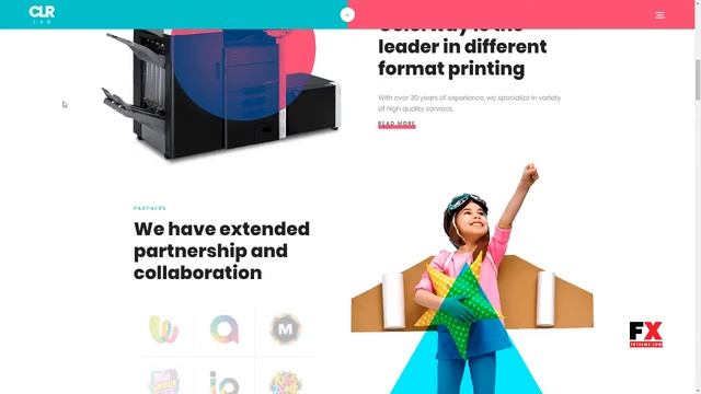 ColorLab - Printing Design Service WordPress Theme Minato Barnab смотреть онлайн