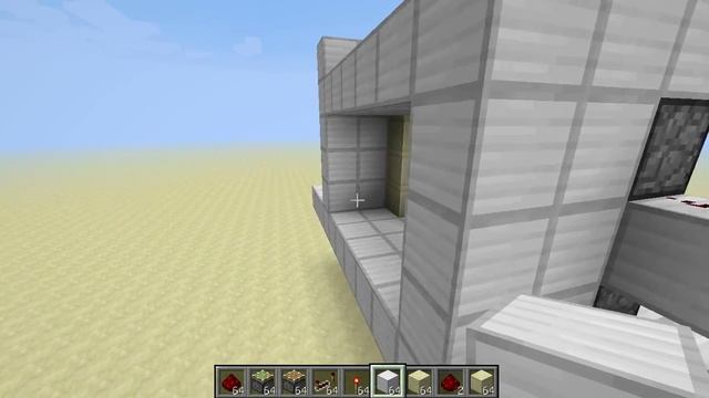 Компактная дверь 3x3 в майнкрафт!!! смотреть онлайн