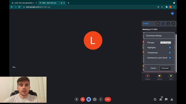 Take Effective Google Meet Note with Laxis | Google Meet Transcript |Google Meet Extension смотреть онлайн