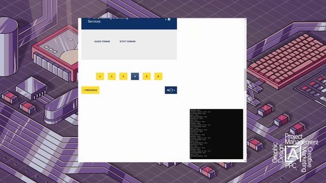 A Visualisation of Our Web Testing Framework API Module