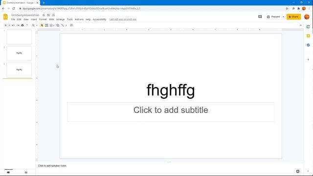 Google Slides Tutorial - Lesson 110 - Keyboard Shortcuts