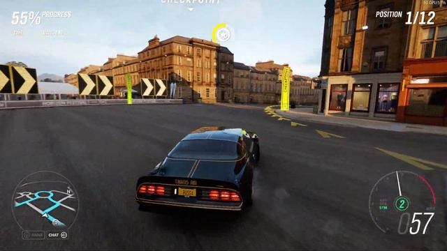 Forza Horizon 4: Edinburgh City Sprint - Pontiac Firebird Trans AM '77 смотреть онлайн