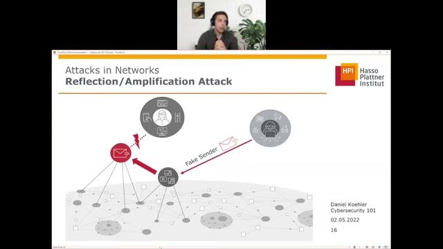 HPI Lecture Series - #13 - Daniel Koehler: Cybersecurity 101