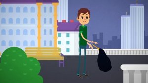 Мешки для мусора с завязками MIRPACK