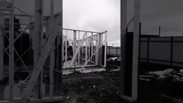 Монтаж стены каркасного дома смотреть онлайн