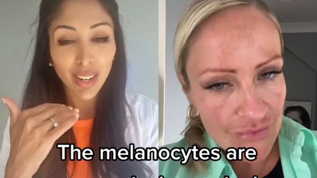 Brave lady raising awareness of sundamage and skin cancer. Thankyou for this #doctorv #skincancer смотреть онлайн