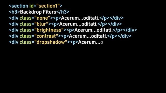 Coding for Beginners: Code Quiz #104— How to Use Backdrop Filter