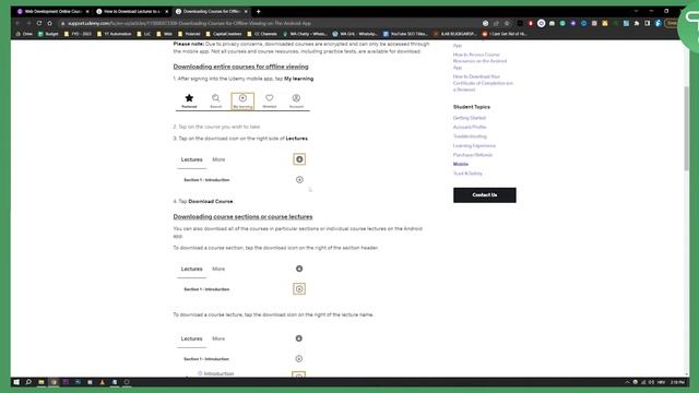 How to Download Videos on Udemy (Tutorial)
