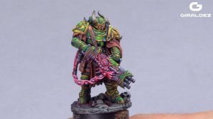 TRICKS How to paint GREEN armor _ TRUCOS Como pintar armadura VERDE