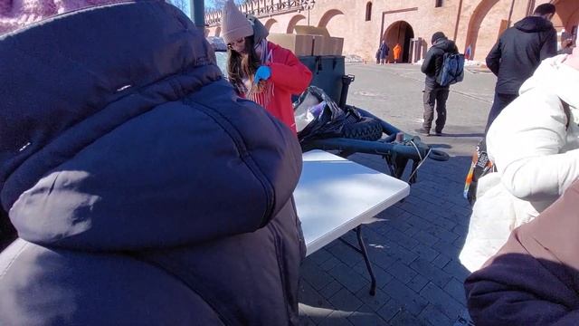 Полевая кухня для участников. Фестиваль «Крымская весна» 2023. смотреть онлайн