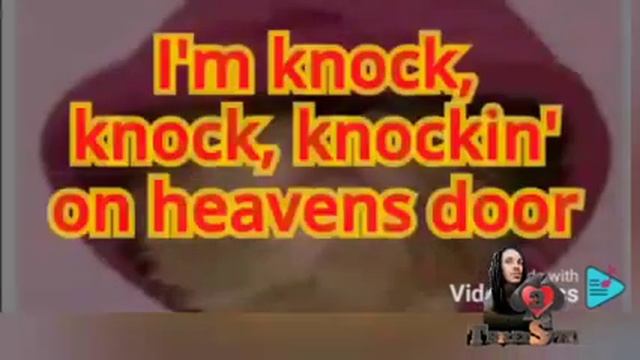 Ed Robinson knocking on heaven's door ( official karaoke video ) instrumental смотреть онлайн