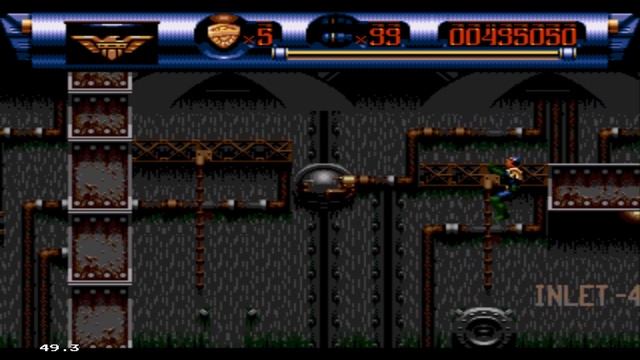 Judge Dredd: Судья Дредд (Sega\Genesis\Mega Drive)-Улицы Мега-Сити и Сбор вооружения #4.