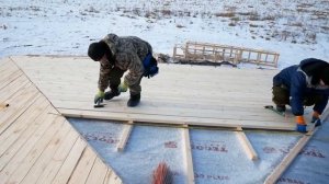 «финский каркасный дом за 9 дней своими руками  ».