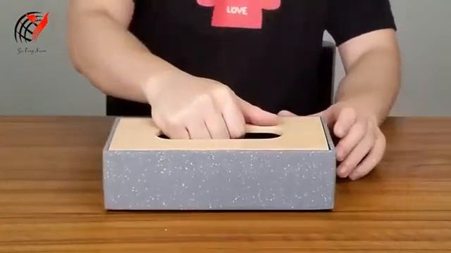 High quality polyresin tissue box with magnetic design смотреть онлайн