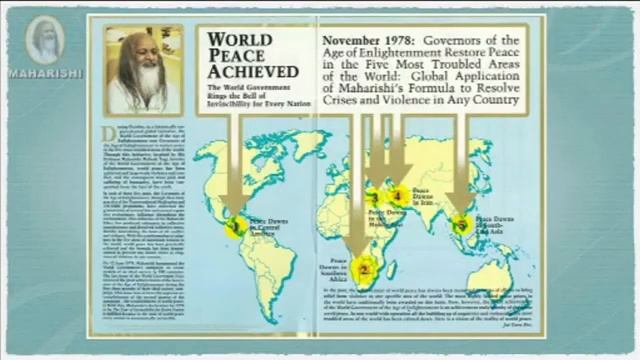 История 50 лет работы Махариши, по установлению мира на земле 09.07.2016 смотреть онлайн