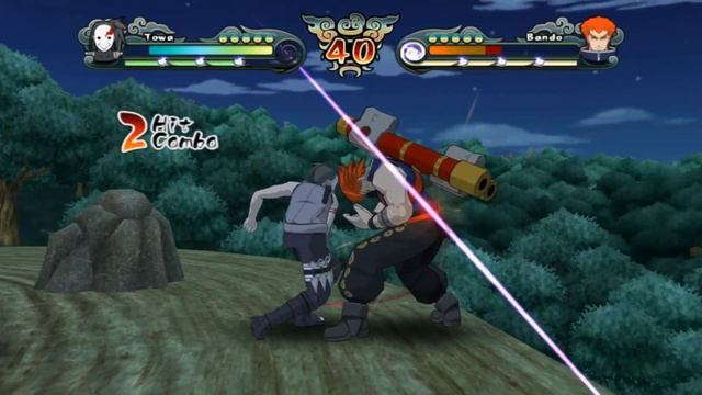 Naruto: Clash of Ninja Revolution 2 (Nintendo Wii)-Все персонажи и их техники.