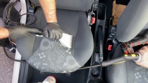 #cleaning #interior #asmr  Seat clean , extraction,