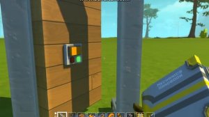 как сделать дверь в scrap mechanic