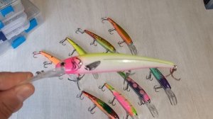 Рыбинка рабочие воблера