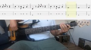 Pink Floyd - Another Brick in the Wall - Bass Cover + Tabs