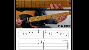 Frist Blues Guitar Solo in Gm