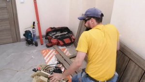 Проем в стене из гкл по чистом ремонту